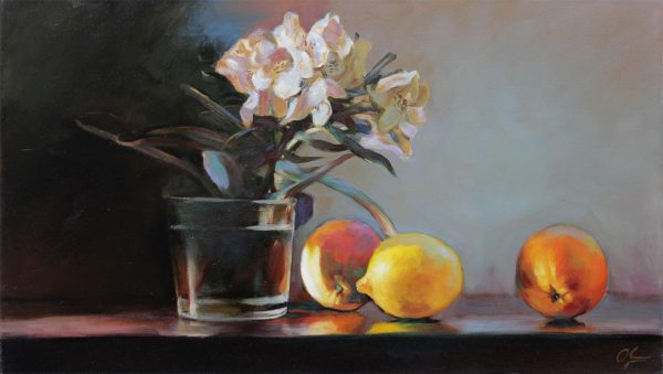 RHODODENDRON UND ZITRUSFRÜCHTE